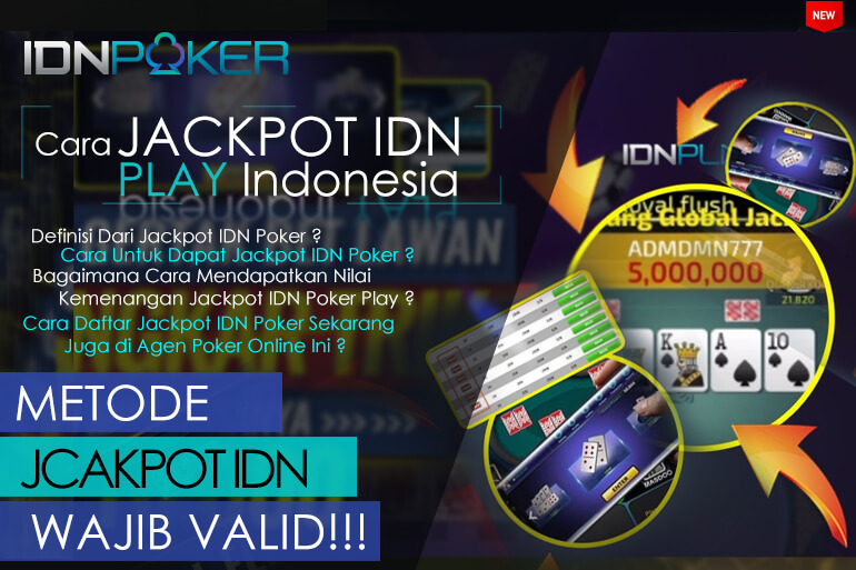 Jackpot Poker IDN Play di Situs Resmi
